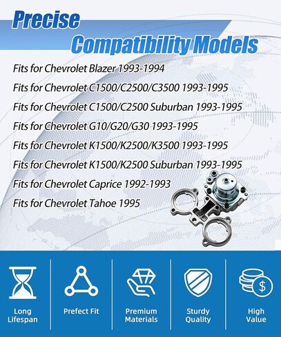 17112907 Fuel Injection Pressure Regulator Kit Fits For Chevrolet Blazer C1500 C2500 Suburban G10 G20 G30 Caprice Tahoe for GMC C1500 C2500 C3500,Replaces PR113T,19143609,143-426 in Saudi Arabia