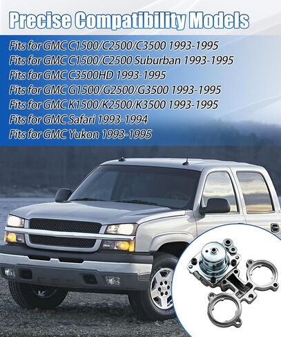 17112907 Fuel Injection Pressure Regulator Kit Fits For Chevrolet Blazer C1500 C2500 Suburban G10 G20 G30 Caprice Tahoe for GMC C1500 C2500 C3500,Replaces PR113T,19143609,143-426 in Saudi Arabia