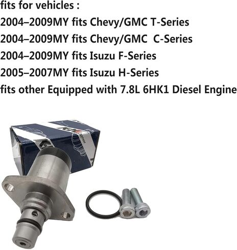 8-98145-489-0 Diesel injection Fuel Pump Suction Control SCV Valve 98145489 fits Isuzu chevry GMC 6HK1 7.8L in Saudi Arabia