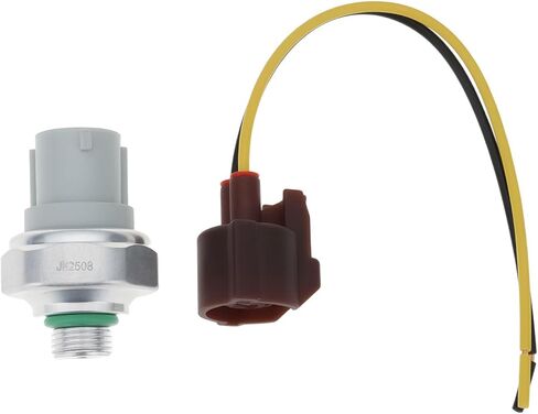 1 Set A/C Pressure Sensor Switch & Plug Connector 80440-SS0-901 80440-S3N-003 Compatible with Honda Fit 2009 2010 2012 2013 in Saudi Arabia