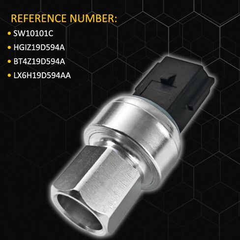 استبدال مفتاح ضغط مكيف الهواء لـ BT4Z19D594A BT4319D594AA HG1Z19D594A، متوافق مع Ford F-150 Expedition Explorer Escape Fusion Fiesta، Lincoln MKC MKX MKT MKZ in Kuwait