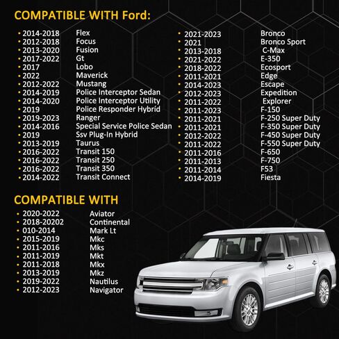 استبدال مفتاح ضغط مكيف الهواء لـ BT4Z19D594A BT4319D594AA HG1Z19D594A، متوافق مع Ford F-150 Expedition Explorer Escape Fusion Fiesta، Lincoln MKC MKX MKT MKZ in Kuwait
