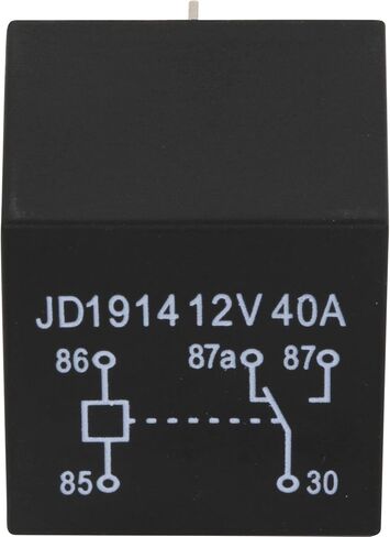 Holstein Parts 2RSW1006 A/C Clutch Relay fits Chrysler 1993 to 2012,Dodge 1990 to 2013,Jeep 1984 to 2006,Mitsubishi 2006,Ram 2011 to 2014 in Saudi Arabia