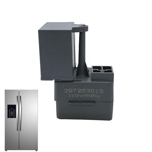 2026 New Upgraded 297259515 Compressor Start Relay and 15µF 250VAC Run Capacitor Kit Fit for Frigidaire Kenmore Refrigerator Freezers – Replace 297259502 297259510 PS11728176 in Saudi Arabia