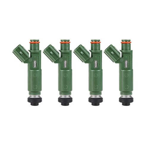 4pcs Fuel Injector 23250-22040 23250-0D040 fit for Toyota Celica MR2 Spyder Corolla Matrix Chevy Prizm Pontiac 1.8L 2000-06 12 Holes in Saudi Arabia