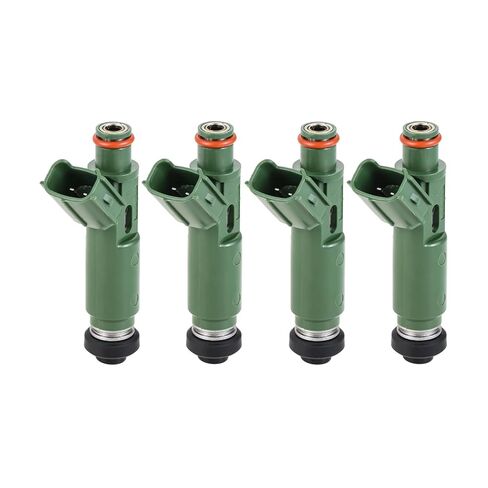 4pcs Fuel Injector 23250-22040 23250-0D040 fit for Toyota Celica MR2 Spyder Corolla Matrix Chevy Prizm Pontiac 1.8L 2000-06 12 Holes in Saudi Arabia