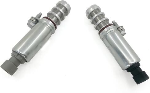 2 قطعة صمام التحكم في الملف اللولبي لمحرك عمود الحدبات والعادم لـ 2006-2017 جي إم سي بويك بونتياك زحل شيفروليه كوبالت ماليبو 2.0L 2.2L 2.4L 12655420 12655421 917-215 917-216 in Kuwait