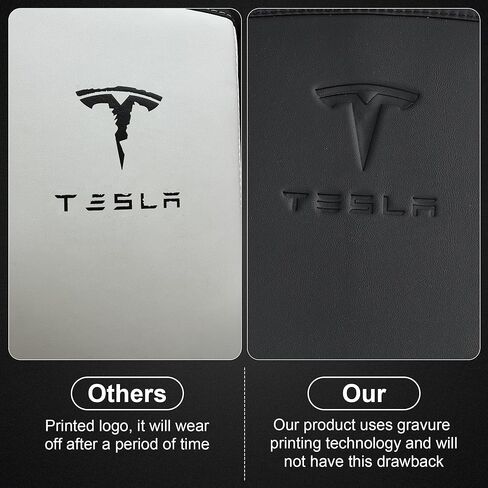 غطاء مسند ذراع جلدي لوحدة التحكم المركزية مصمم لـ Tesla Model 3 2017-2023/Model Y 2020-2025 (ليس للطراز Y Juniper)، ملحقات وحدة التحكم المركزية لـ Tesla Model 3/Y الملحقات الداخلية باللون الأسود in Kuwait
