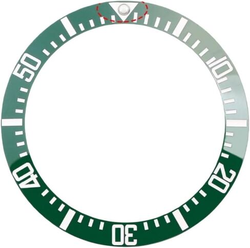 ملحقات حزام الساعة لساعة MDV-106 107 إطار سيراميكي 2784 إطار مؤشر مشطوف in Kuwait