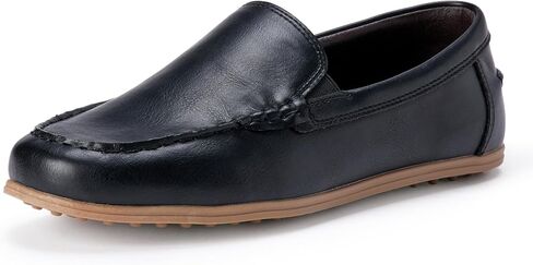 Amazon Essentials Boys' Moc Toe Slip-on Loafers in Saudi Arabia