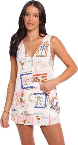 Petal & Pup Girls Thorrah Skort Ocean Oasis in Saudi Arabia