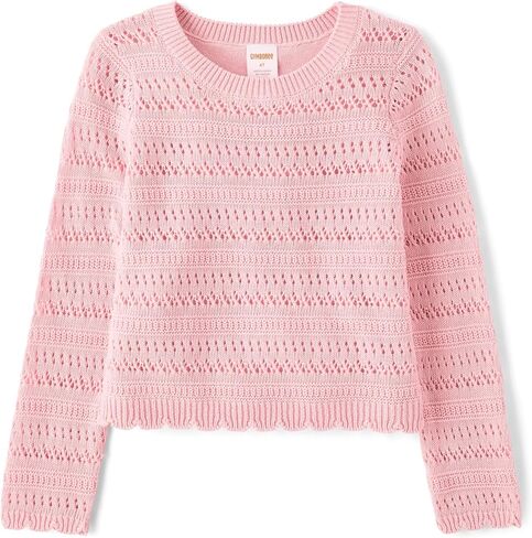 Gymboree Girls and Toddler Long Sleeve Pullover Linen Sweater in Saudi Arabia