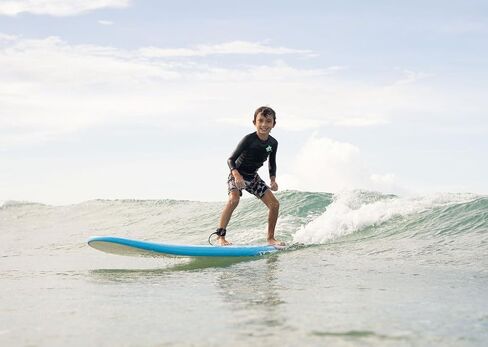 Kids Inflatable Rash Guard Long Sleeve Swim Shirt - Buoyancy Flotation for Water Safety and Comfort, UPF 50+ Sun Protection in Saudi Arabia
