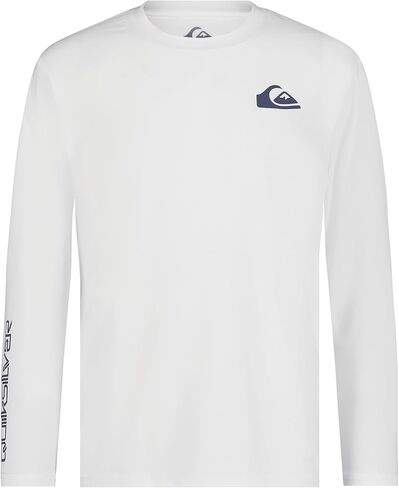 Quiksilver Boys Long Sleeve Rashguard Surf Shirt with UPF 50+ Sun Protection, Kid's Swim Top in Saudi Arabia