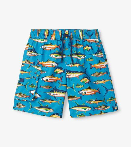 Hatley Boys Swim Board Shorts, Lots Of Fish, 6 Years in Saudi Arabia