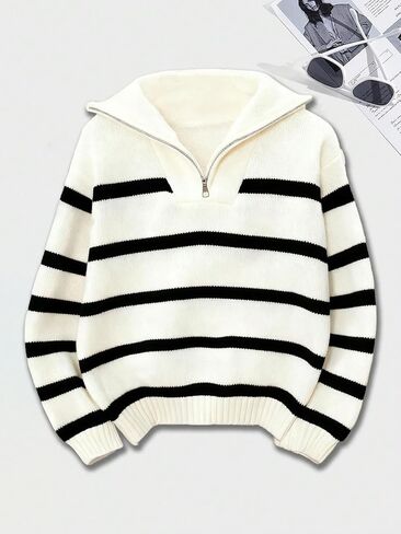 1 pcs Boys Teenager Sweater, Casual Warm Knit Pullover for Teen Boys, Autumn Winter Fashion Top in Saudi Arabia