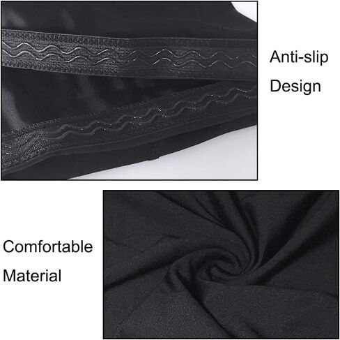Luwint Long Leg Sleeves for Kids Comfortable Non-Slip UV Protection Thigh Calf Brace Support for Basketball Running Cycling, 1 Pair (Black S) in Saudi Arabia