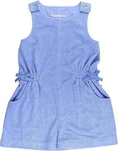 RuffleButts Girls Terry Cover-Up Romper in Saudi Arabia