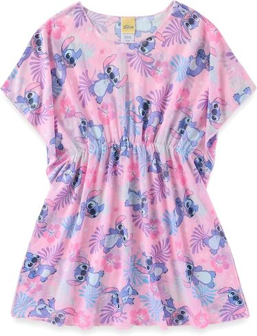 Disney Lilo & Stitch Girls Swim Cover-Up for Big Kids in Saudi Arabia