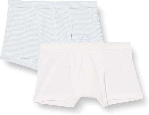 Petit Bateau BOYS' PINSTRIPED BOXER SHORTSUNDIES -2-PACK SIZES 2-12 YEARS in Saudi Arabia