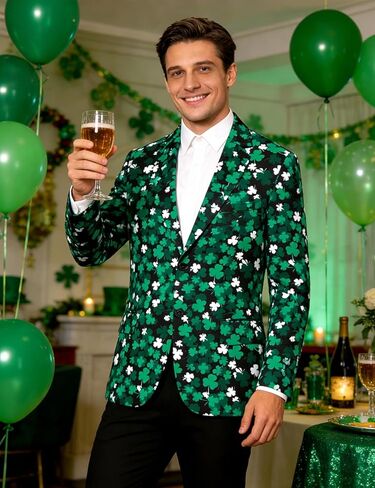 Mens Novelty Suit Blazer Casual Jacket Costume in Saudi Arabia