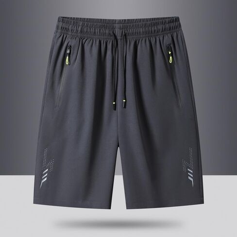 3 Pcs - Men's Shorts 5" Inseam Athletic Gym with Pockets Breathable Basketball Training Casual Running Active Shorts in Saudi Arabia