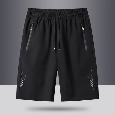3 Pcs - Men's Shorts 5" Inseam Athletic Gym with Pockets Breathable Basketball Training Casual Running Active Shorts in Saudi Arabia