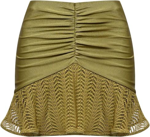 PatBO Wave Mesh Mini Skirt in Saudi Arabia
