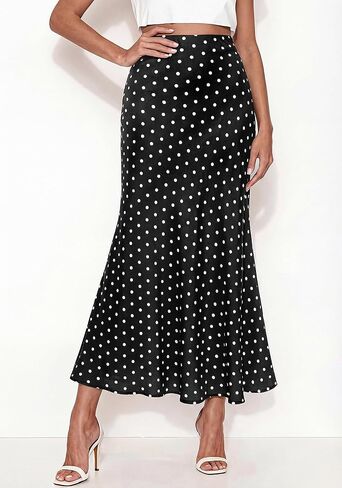 BTFBM Maxi Skirts for Women 2026 Summer Spring Lightweight A Line High Waisted Wedding Guest Party Silk Long Midi Skirt in Kuwait