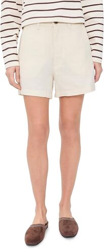 DL1961 Women's Taylor Relaxed High Rise Linen Shorts in Saudi Arabia