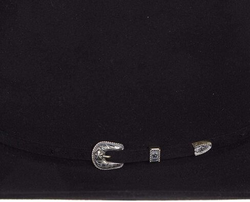 200x Black 4/4" Brim Felt Cowboy Hat in Saudi Arabia