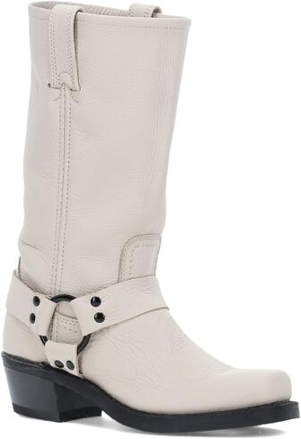 Frye Harness 12R Boots for Women Crafted with Italian Leather with Goodyear Welt Construction, Durable Rubber Outsole, and Nickel & Brass Hardware – 11 ½" Shaft Height in Kuwait