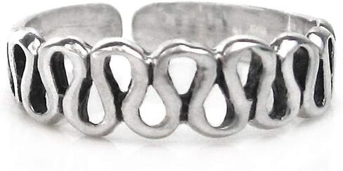 الجنيه الاسترليني الفضة تمايل موجة تعديل اصبع القدم الدائري in Kuwait