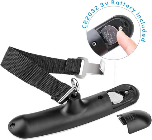Digital Luggage Scale Vacation Travel Essentials Accessories Gifts for Traveler Portable Suitcase Handheld Weight Scale 110 lbs Hanging Baggage Travel Must Haves in Saudi Arabia
