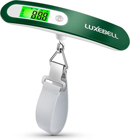 Digital Luggage Scale Vacation Travel Essentials Accessories Gifts for Traveler Portable Suitcase Handheld Weight Scale 110 lbs Hanging Baggage Travel Must Haves in Saudi Arabia