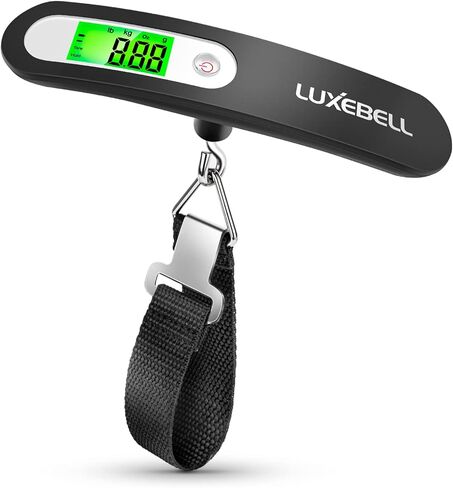 Digital Luggage Scale Vacation Travel Essentials Accessories Gifts for Traveler Portable Suitcase Handheld Weight Scale 110 lbs Hanging Baggage Travel Must Haves in Saudi Arabia