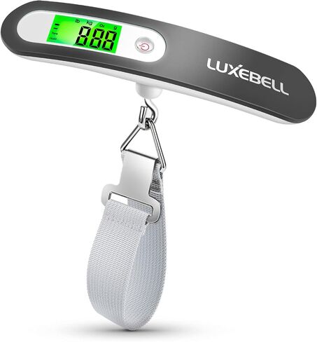 Digital Luggage Scale Vacation Travel Essentials Accessories Gifts for Traveler Portable Suitcase Handheld Weight Scale 110 lbs Hanging Baggage Travel Must Haves in Saudi Arabia