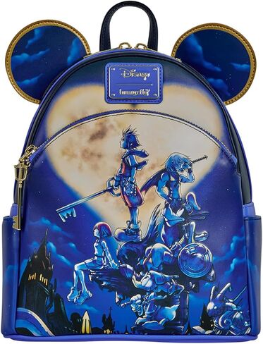 Loungefly Disney Kingdom Hearts Mickey Mini-Backpack, Amazon Exclusive in Saudi Arabia