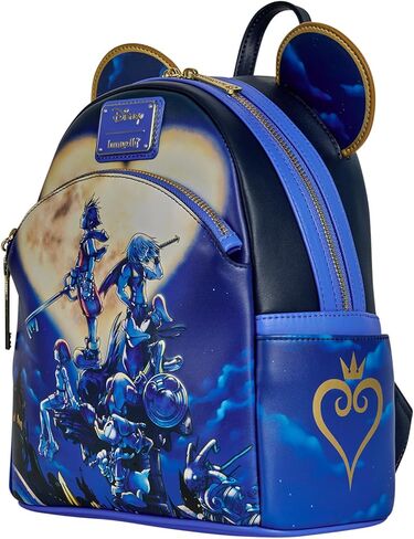 Loungefly Disney Kingdom Hearts Mickey Mini-Backpack, Amazon Exclusive in Saudi Arabia
