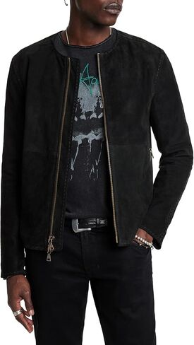 John Varvatos Men's Curtis Colarless Jacket in Saudi Arabia