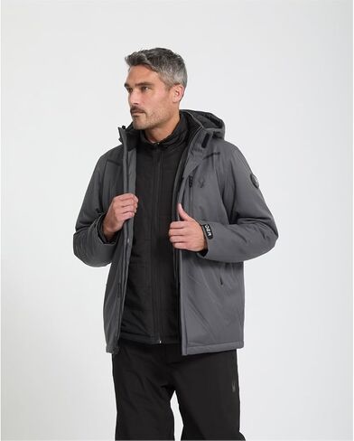 Spyder mens 3-in-1 Snow Ski System Jacket in Kuwait