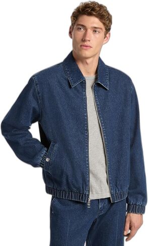 Michael Kors mens Denim Zip Shirt Jacket in Saudi Arabia