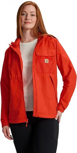 Carhartt womens Storm Defender Loose Fit Lightweight Hooded Packable Jacket in Saudi Arabia