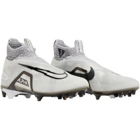 حذاء كرة القدم Nike Alpha Menace Elite 3 Mid للرجال باللون الأبيض والأسود والبني CT6648-100 مقاس 13 متوسط ​​أمريكي in Kuwait