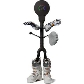 مجفف أحذية Hedgehog Hanger ومزيل الروائح الكريهة للأحذية الرياضية والقفازات والقفازات - مجفف أحذية سريع 4 أزواج مع تقنية Ionic i3 Turbo، تجفيف بشاحن توربيني، وضع صامت وإعصار، حرارة قابلة للتعديل، أسود in Kuwait