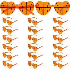 20 قطعة من النظارات الشمسية الرياضية على شكل قلب هدايا جماعية للفريق لكرة الطائرة وكرة السلة وكرة السلة والحفلات الرياضية الليلية لكبار السن in Kuwait