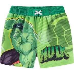 بدلة استحمام شورت سباحة للأولاد من Marvel Hulk بعامل حماية من الأشعة فوق البنفسجية 50+ للأطفال الصغار والكبار in Kuwait
