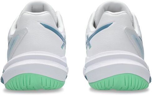 ASICS Men's Sky Elite FlyteFoam 3 Volleyball Shoes, 12, White/SABA Blue in Saudi Arabia