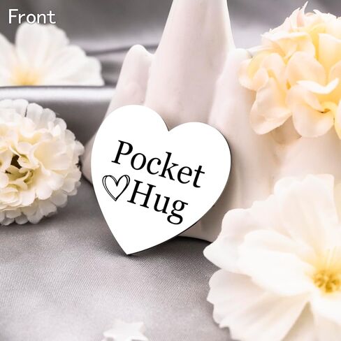 Pocket Hug Keychain Inspirational Gifts for Women Men Encouragement Gifts for Women Self Care Gift for Friends Daughter Son Birthday Thanksgiving Christmas Gift Ideas Cheer Up Keyring in Saudi Arabia