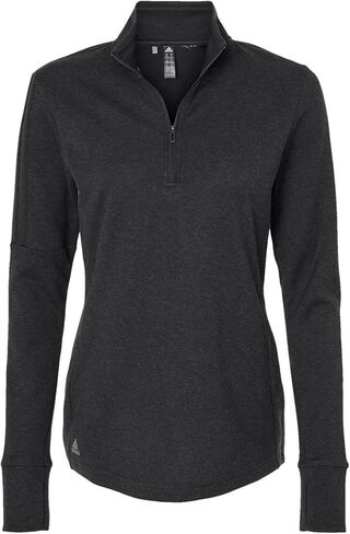 Adidas Women's 3-Stripes Quarter-Zip Sweater With Custom Embroidery in Saudi Arabia
